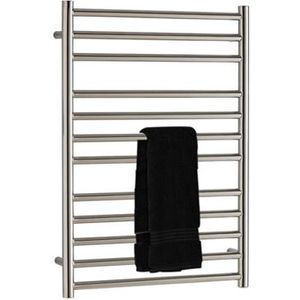 Eh design radiator athena 60x80 cm geborsteld rvs