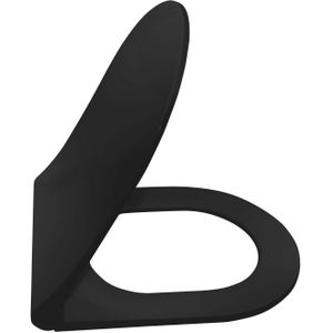 Closetzitting BWS Venezia Quick Release en Softclose Mat Zwart