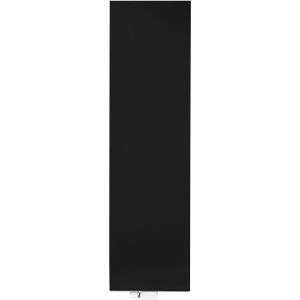 Designradiator bws flat t22 180x60 cm 2214w mat zwart (midden aansluiting)