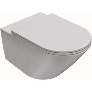 Globo Forty3 - Closetzitting - Wit - Duroplast - Softclose