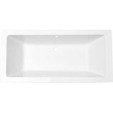 Boss & Wessing - Saturnus - Ligbad - Mat Wit - Kunststof