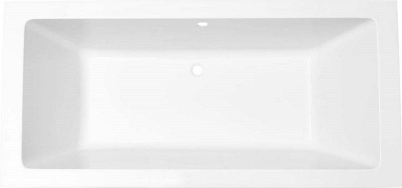 Boss & Wessing - Saturnus - Ligbad - Mat Wit - Kunststof