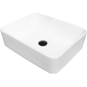 Waskom bws salt 48x37x12,5 cm porselein wit