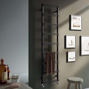 Instamat Emma elektrische radiator 166,7x40 cm (H x L) - soft zwart