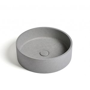 Waskom Ideavit Idea.Ora 39x39x12 cm Rond Beton Grijs