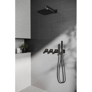 Complete regendouche thermostatische hotbath gal ibsgl70 inbouwset met 2 stopkranen