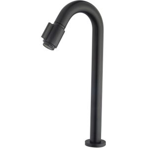 Toiletkraan xl bws cemal 1/2" mat zwart