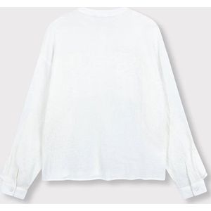 Alix The Label - Structured Chiffon Ruffle Blouse - Blouse