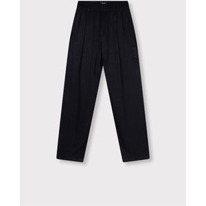 Alix The Label - Flowy Twill Pants - Zwart - Twill