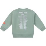 ALIX The Label - Sweat - Groen - Kids Knitted World Tour Sweater