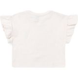 Alix the Label - T-shirt - Ecru - Korte Mouwen