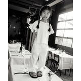 Alix the Label - T-shirt - Ecru - Korte Mouwen