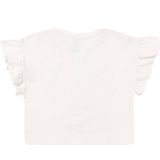 Alix the Label - T-shirt - Ecru - Korte Mouwen