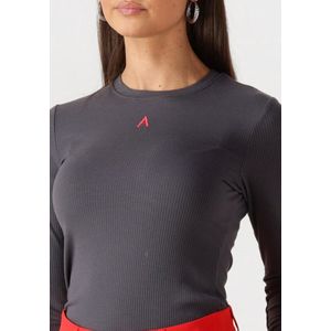 Alix The Label, Dames, Tops, Grijs, Maat: L Modal,