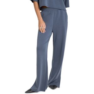 Alix The Label Flowy Side Slit Pants - Grijs - Effen