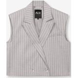 Alix the Label - Pinstripe Gilet - Grijs - Polyester