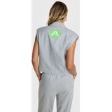 Alix the Label - Pinstripe Gilet - Grijs - Polyester