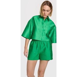 Alix the Label - Wide Leg Casual Short - Groen