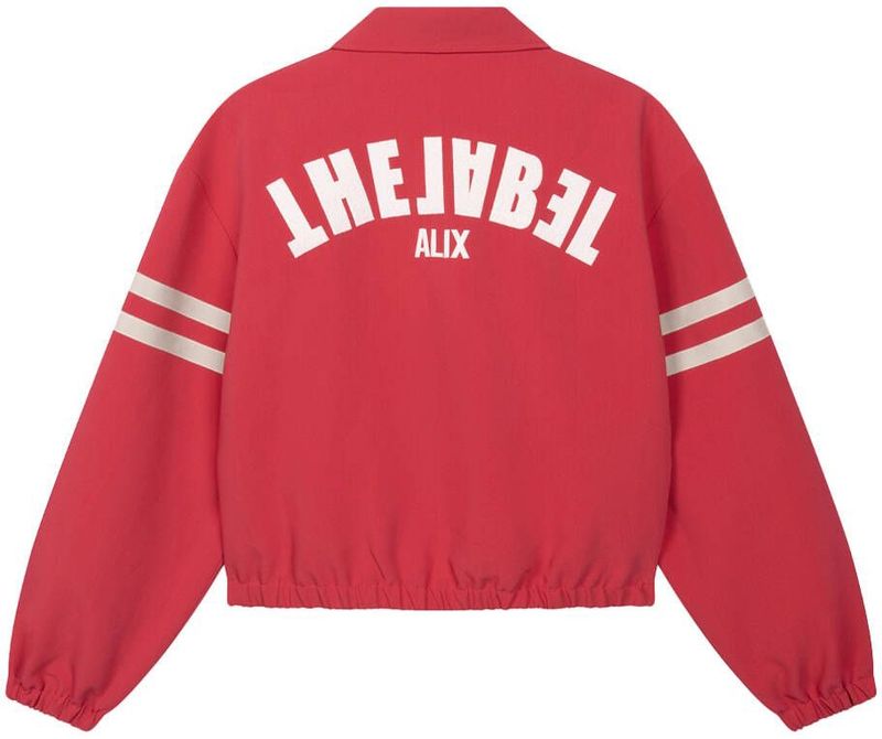 Alix the Label - SPORT BOMBER - Jacks - Koraalrood