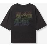 Alix The Label - T-shirt - Grijs - Ronde Hals