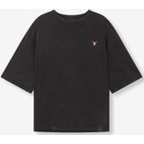 Alix The Label - T-shirt - Grijs - Ronde Hals