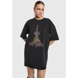 Alix The Label - T-shirt Dress - Antraciet - 100% Katoen