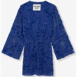 Alix The Label - Knitted Tape Lace Dress - Jurk - Blauw - Denim