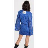 Alix The Label - Knitted Tape Lace Dress - Jurk - Blauw - Denim