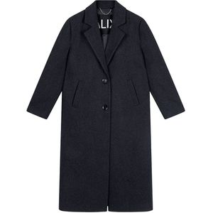 Alix the Label - Wollen Manteljas - Zwart