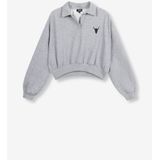 Alix the Label - Polo Sweater - Grijs - Poloshirt