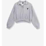 Alix the Label - Polo Sweater - Grijs - Poloshirt