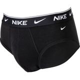 NIKE Underwear Slip Brief 3PK - Black - 95% Katoen - Elastische Band