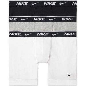 Nike Nike Brief Boxershorts Heren Onderbroek Mannen zwart grijs wit