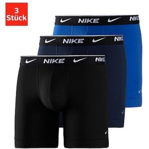 Nike 3 Pack Boxershorts Heren, Blue