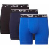 Nike - Eday Brief Boxers - 3 Eenheden - Katoen - Zwart