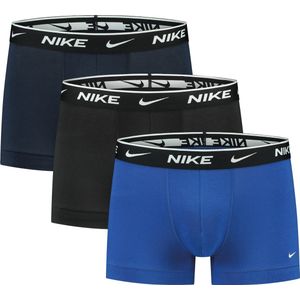 Nike Everyday Cotton Strech Trunk Boxer Short 3er Pack Herren in dunkelblau