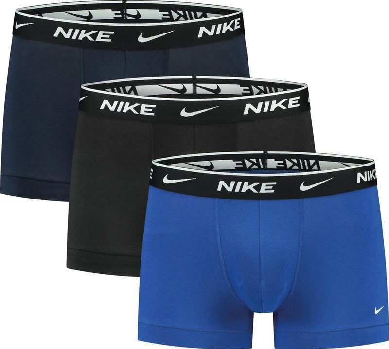 Nike - Eday Trunk - Boxershorts - Zwart - 3 Eenheden