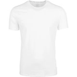 Nike - Crew Neck - Thermoshirts - Wit - 95% Katoen, 5% Elastaan