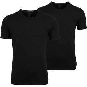 Nike - S/S Crew Neck - Sportshirts - Zwart - Dri-fit