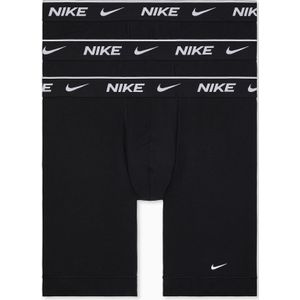 NIKE Boxershorts - 3-Pack - Zwart - Katoen