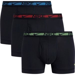 Nike - Boxer Shorts - Zwart - Polyester/Elastaan - Driekpack