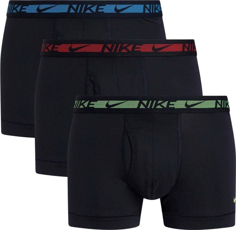 Nike - Boxer Shorts - Zwart - Polyester/Elastaan - Driekpack
