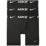 Nike - Dri-FIT Ultra Stretch Micro Boxershort - Zwart/Wit - 3-Pack - Gerecycled Polyester