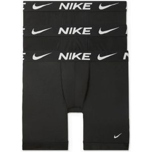 Nike - Dri-FIT Ultra Stretch Micro Boxershort - Zwart/Wit - 3-Pack - Gerecycled Polyester