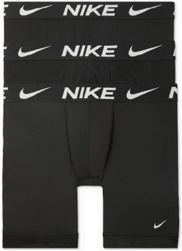 NIKE - Boxershorts - Zwart - 3-Pack - Ademend