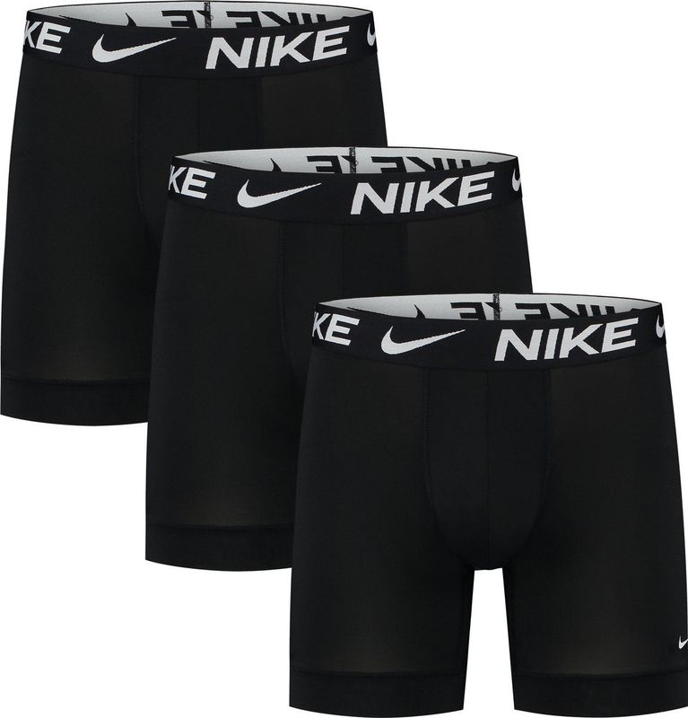 Nike - Dri-fit Essential - Boxershorts - 3 Eenheden - Zwart - Katoen