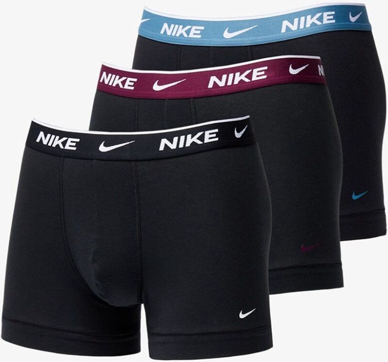 Nike - Boxer Shorts Driekpack - Zwart - Ondergoed - Polyester