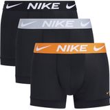 Nike - Boxer Shorts 3-pack - Zwart - Heren - Polyester