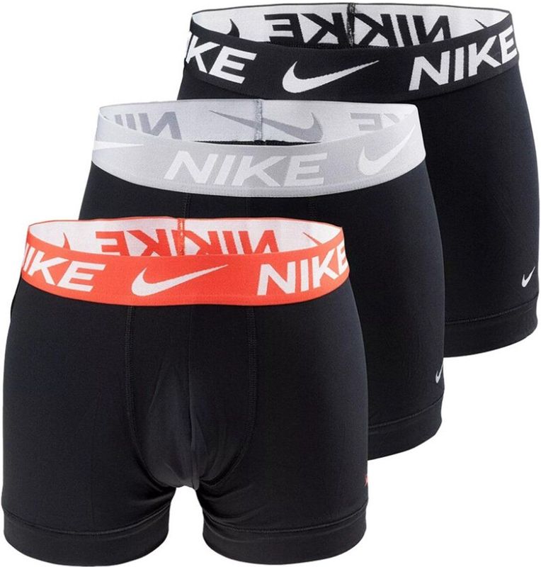 Nike - Boxer Shorts 3-pack - Zwart - Heren - Polyester
