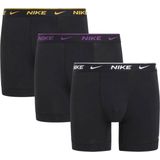 NIKE Underwear Boxershorts BOXER BRIEF 3PK (Packung, 3-St., 3er) mit NIKE Logo-Elastikbund